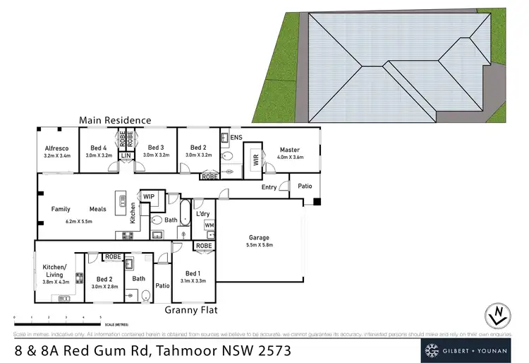 Floorplan of Homely house listing, 8A&8B Red Gum Road, Tahmoor NSW 2573