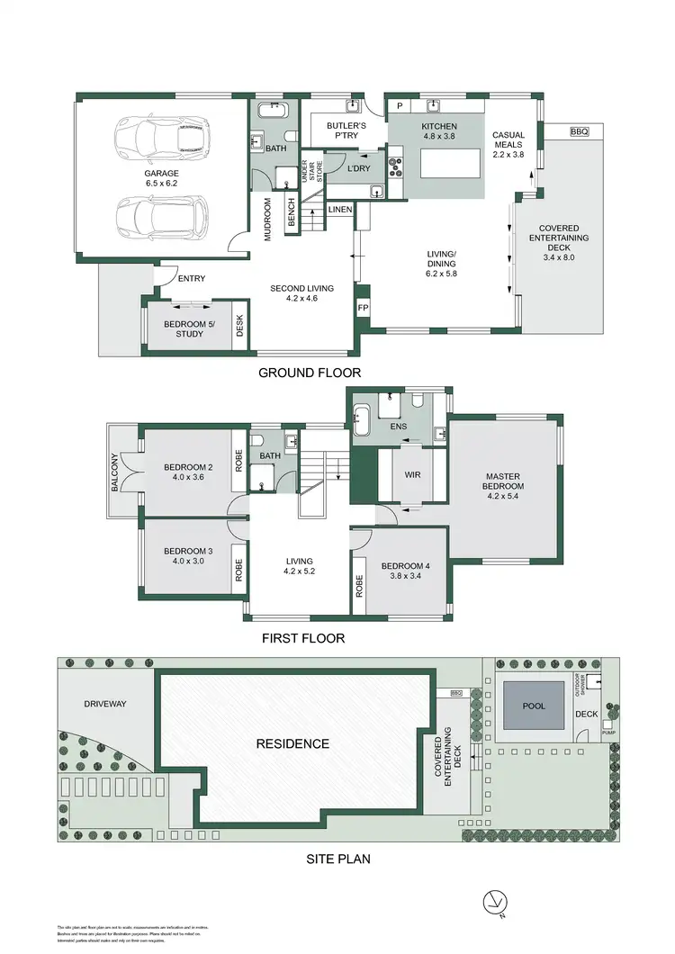 Floorplan of Homely house listing, 10 Garraween Avenue, North Balgowlah NSW 2093