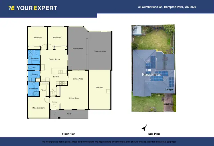 Floorplan of Homely house listing, 33 Cumberland Chase, Hampton Park VIC 3976