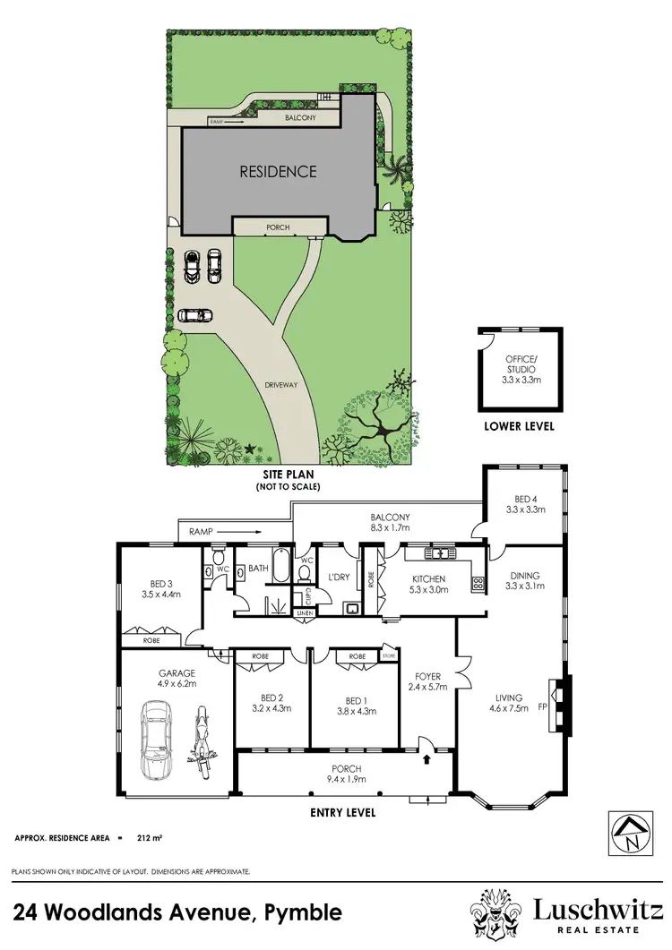 Floorplan of Homely house listing, 24 Woodlands Avenue, Pymble NSW 2073