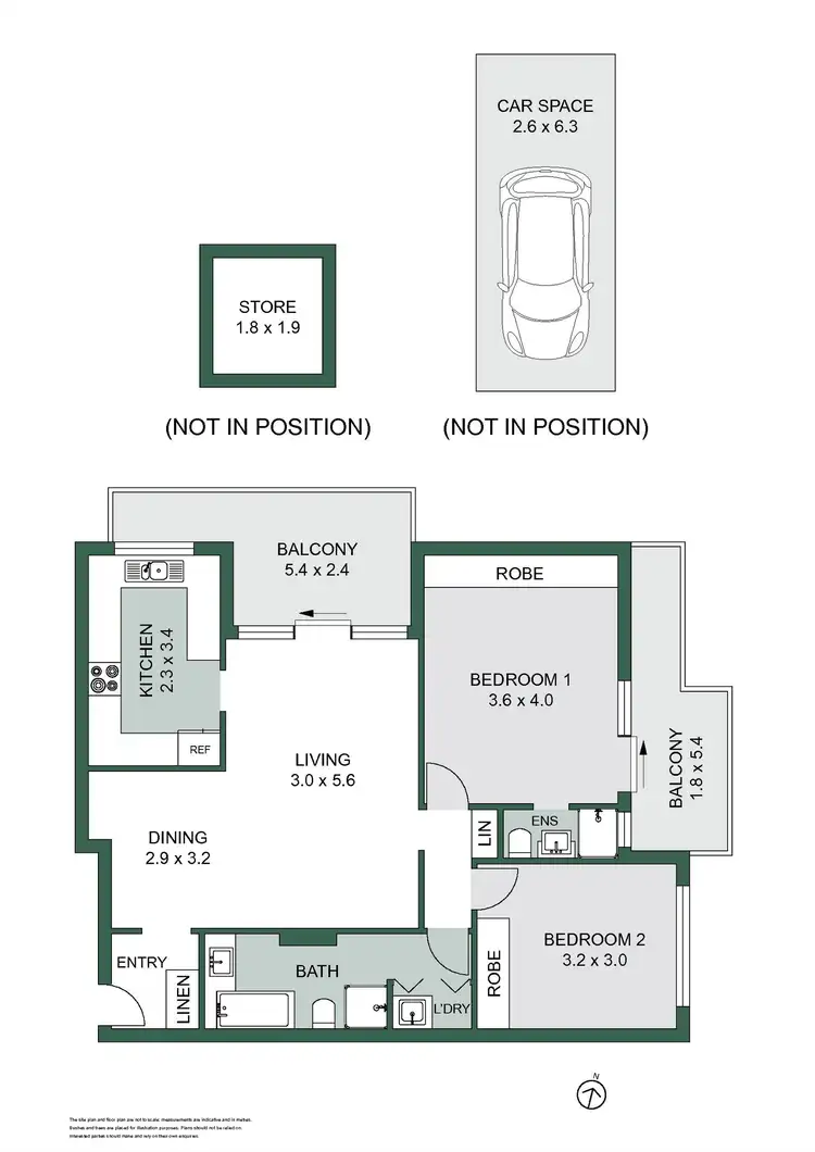 Floorplan of Homely unit listing, 5/126-130 Spencer Road, Cremorne NSW 2090