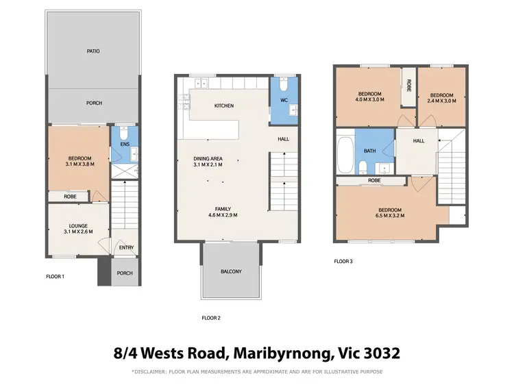 Floorplan of Homely unit listing, 8/4 Wests Road, Maribyrnong VIC 3032