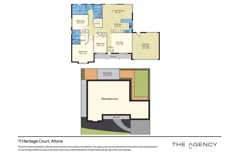 Floorplan of Homely house listing, 11 Heritage Court, Altona VIC 3018