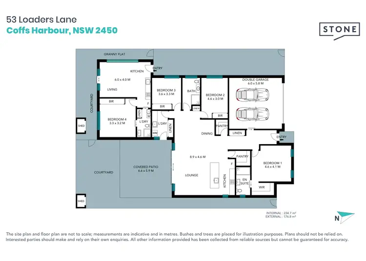 Floorplan of Homely house listing, 53 Loaders Lane, Coffs Harbour NSW 2450