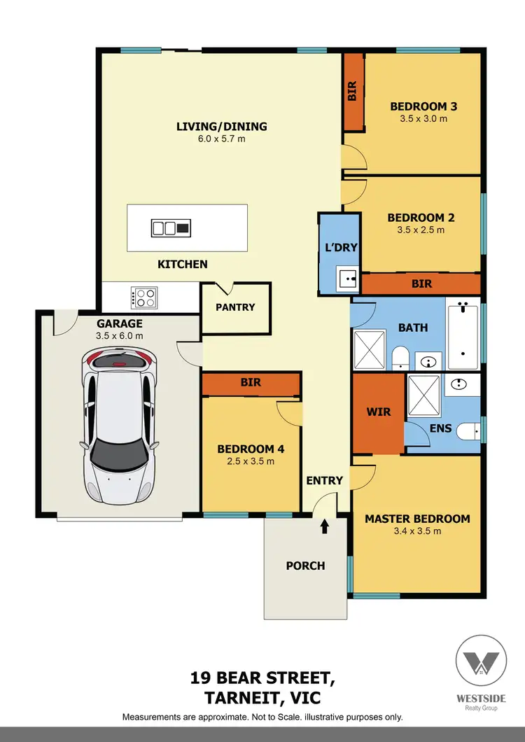 Floorplan of Homely house listing, 19 Bear Street, Tarneit VIC 3029