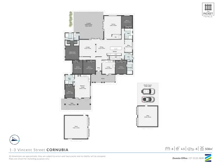 Floorplan of Homely house listing, 1-3 Vincent Street, Cornubia QLD 4130