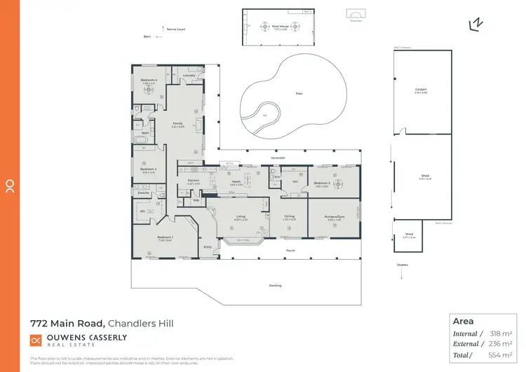 Floorplan of Homely house listing, 772 Main Road, Chandlers Hill SA 5159