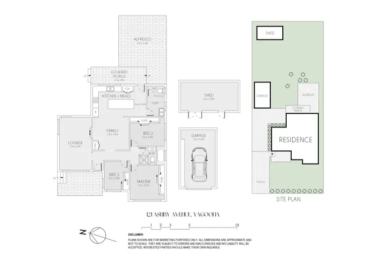 Floorplan of Homely house listing, 121 Ashby Avenue, Yagoona NSW 2199