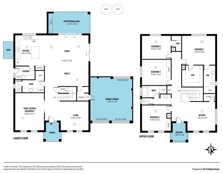 Floorplan of Homely house listing, 25a Hillcrest Drive, Eden Hills SA 5050