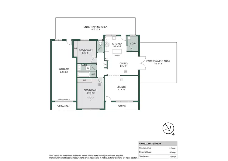 Floorplan of Homely unit listing, 10B Ann Street, Campbelltown SA 5074