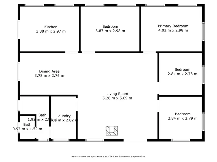 Floorplan of Homely rural property listing, 838 Dunolly Archdale Road, Archdale VIC 3475