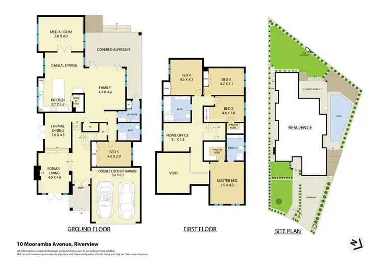 Floorplan of Homely house listing, 10 Mooramba Avenue, Riverview NSW 2066
