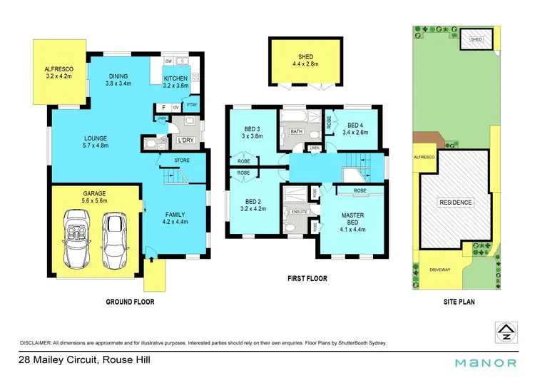 Floorplan of Homely house listing, 28 Mailey Circuit, Rouse Hill NSW 2155