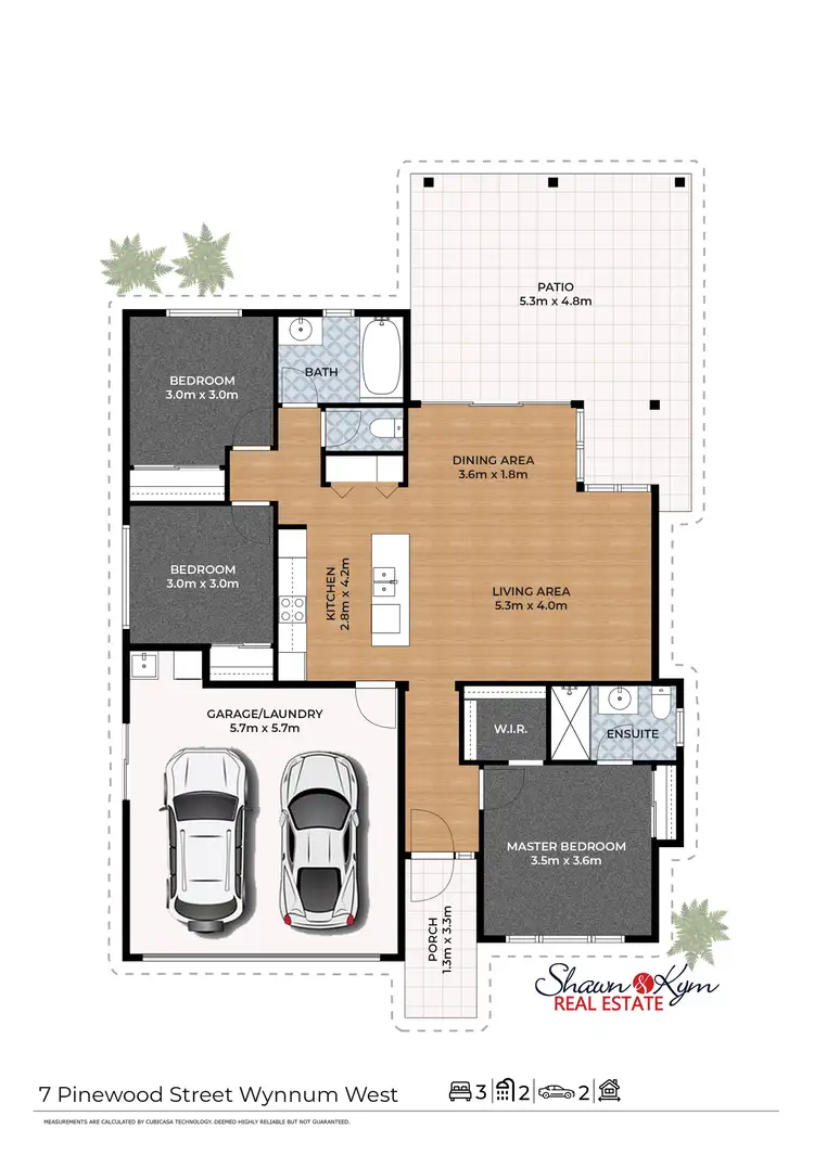Floorplan of Homely house listing, 7 Pinewood Street, Wynnum West QLD 4178