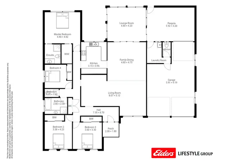 Floorplan of Homely house listing, 107 Taree Street, Tuncurry NSW 2428