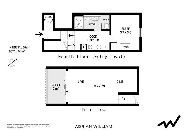 Floorplan of Homely apartment listing, 419C/2-6 Mandible Street, Alexandria NSW 2015