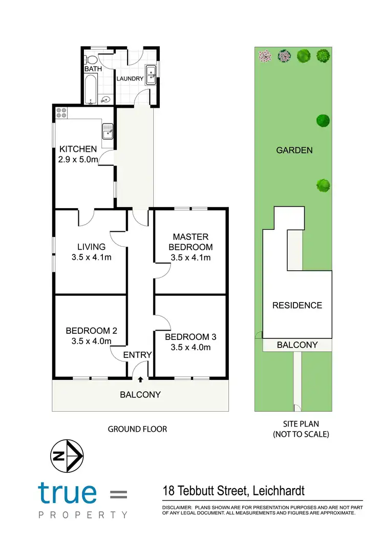 Floorplan of Homely house listing, 18 Tebbutt Street, Leichhardt NSW 2040