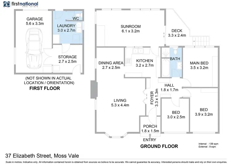 Floorplan of Homely house listing, 37 Elizabeth Street, Moss Vale NSW 2577