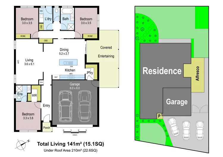 Floorplan of Homely house listing, 11 Berenger Avenue, Trafalgar VIC 3824