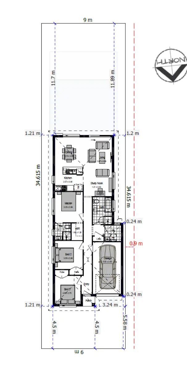 Floorplan of Homely house listing, Address available on request
