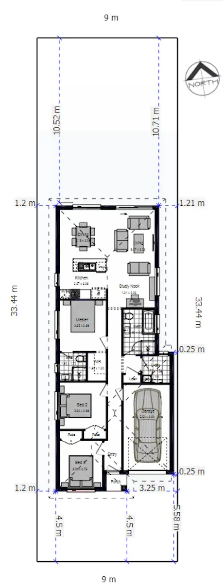 Floorplan of Homely house listing, Address available on request