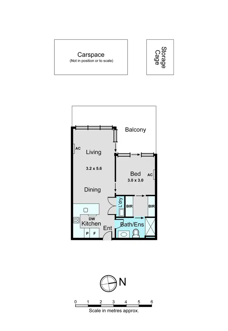 Floorplan of Homely apartment listing, 202/89 Atherton Road, Oakleigh VIC 3166