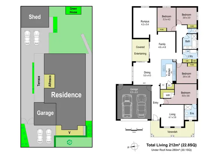 Floorplan of Homely house listing, 3 Mayfair Drive, Drouin VIC 3818