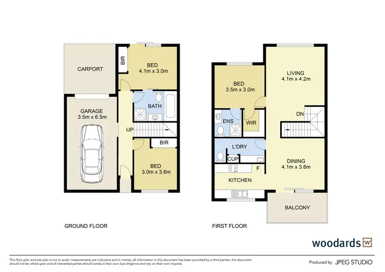 Floorplan of Homely townhouse listing, 3/14 Outlook Way, Sunbury VIC 3429