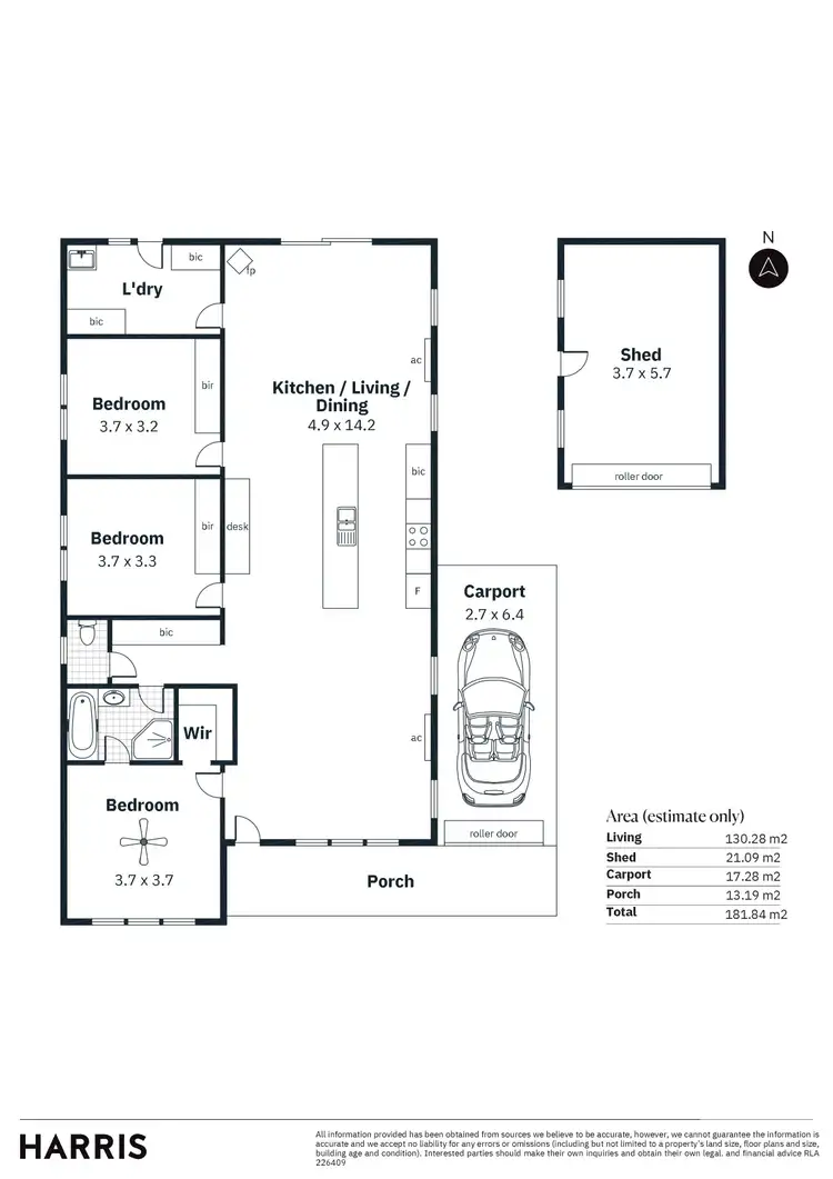 Floorplan of Homely house listing, 8C High Street, Echunga SA 5153