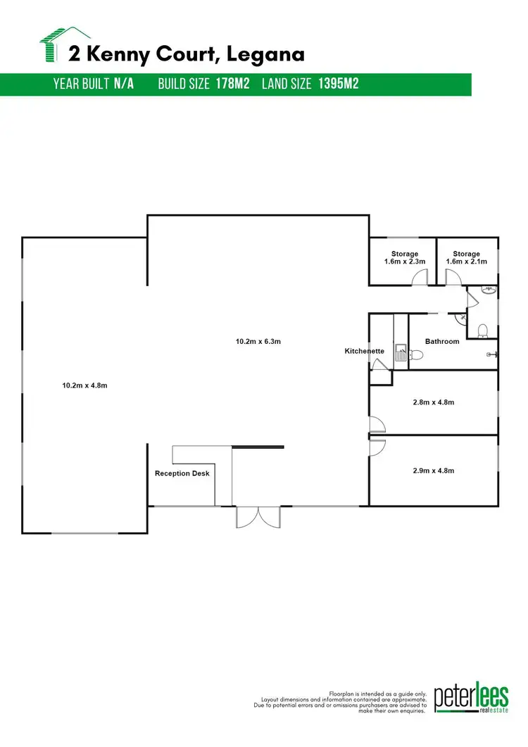 Floorplan of Homely house listing, 2 Kenny Court, Legana TAS 7277