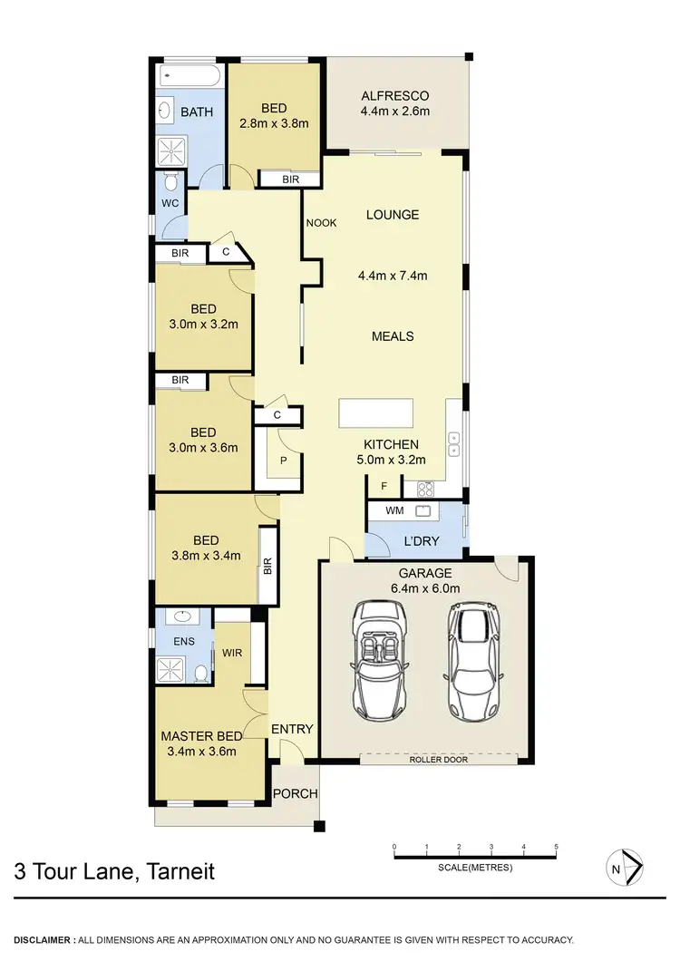 Floorplan of Homely house listing, 3 Tour Lane, Tarneit VIC 3029