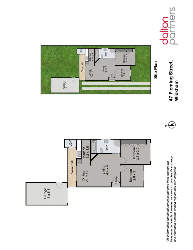 Floorplan of Homely house listing, 47 Fleming Street, Wickham NSW 2293