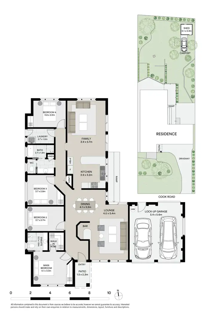 Floorplan of Homely house listing, 21 Cook Road, Wentworth Falls NSW 2782