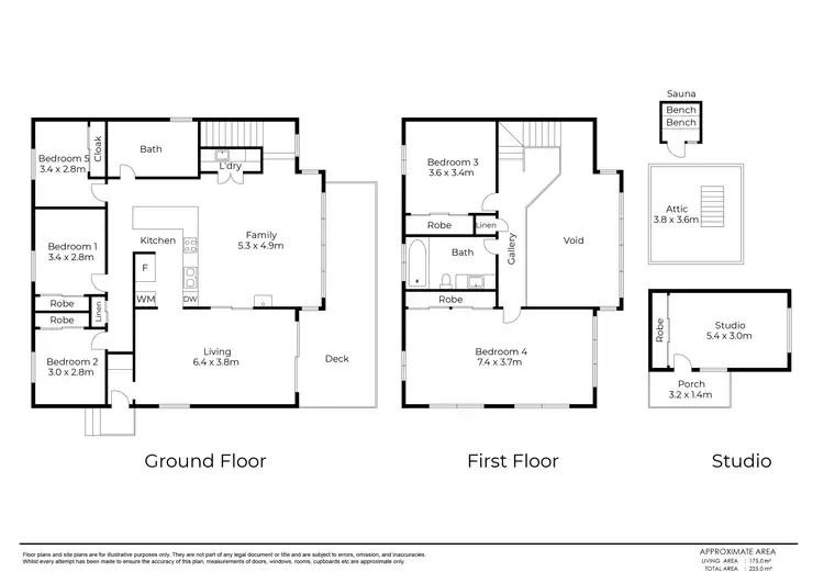Floorplan of Homely house listing, 6 Parker Street, Woodford NSW 2778