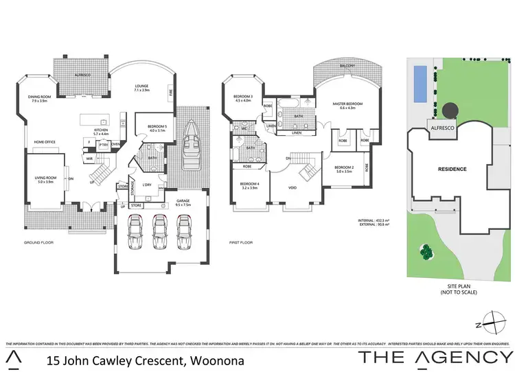 Floorplan of Homely house listing, 15 John Cawley Crescent, Woonona NSW 2517