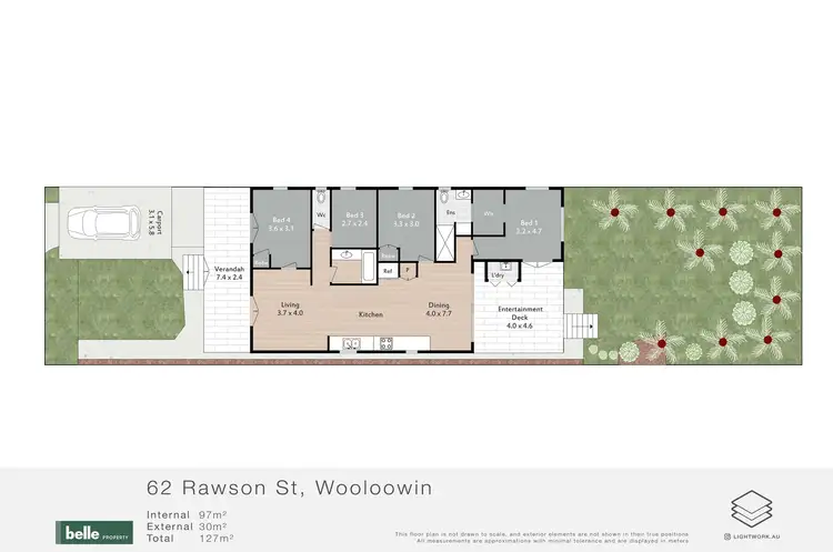 Floorplan of Homely house listing, 62 Rawson Street, Wooloowin QLD 4030