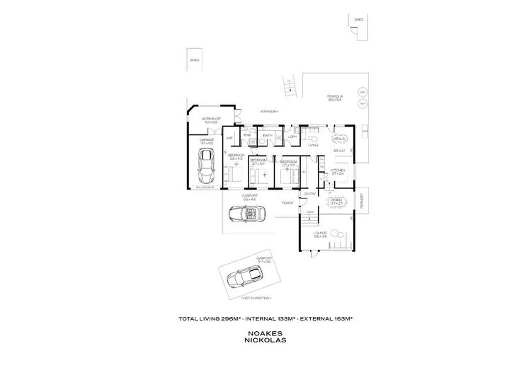 Floorplan of Homely house listing, 45 Alpine Road, Seacombe Heights SA 5047
