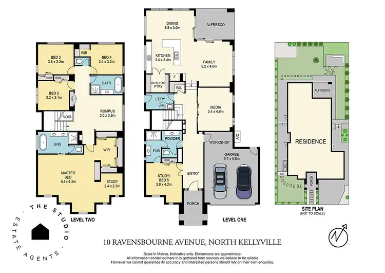 Floorplan of Homely house listing, 10 Ravensbourne Avenue, North Kellyville NSW 2155