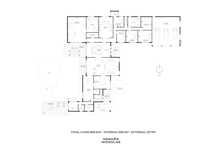 Floorplan of Homely house listing, 5 Stimson Grove, Somerton Park SA 5044