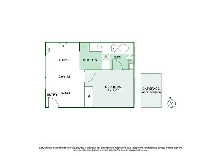 Floorplan of Homely apartment listing, 5/37 Fitzgerald Street, South Yarra VIC 3141