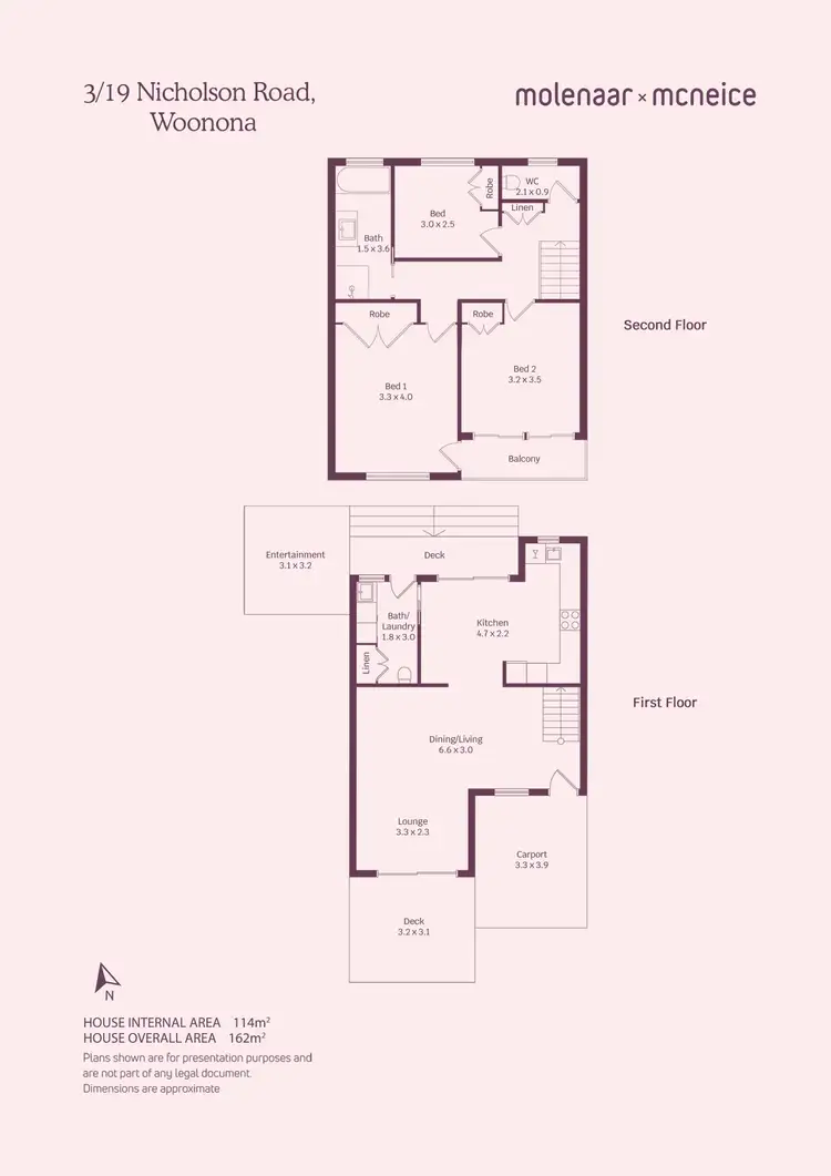 Floorplan of Homely townhouse listing, 3/19 Nicholson Road, Woonona NSW 2517