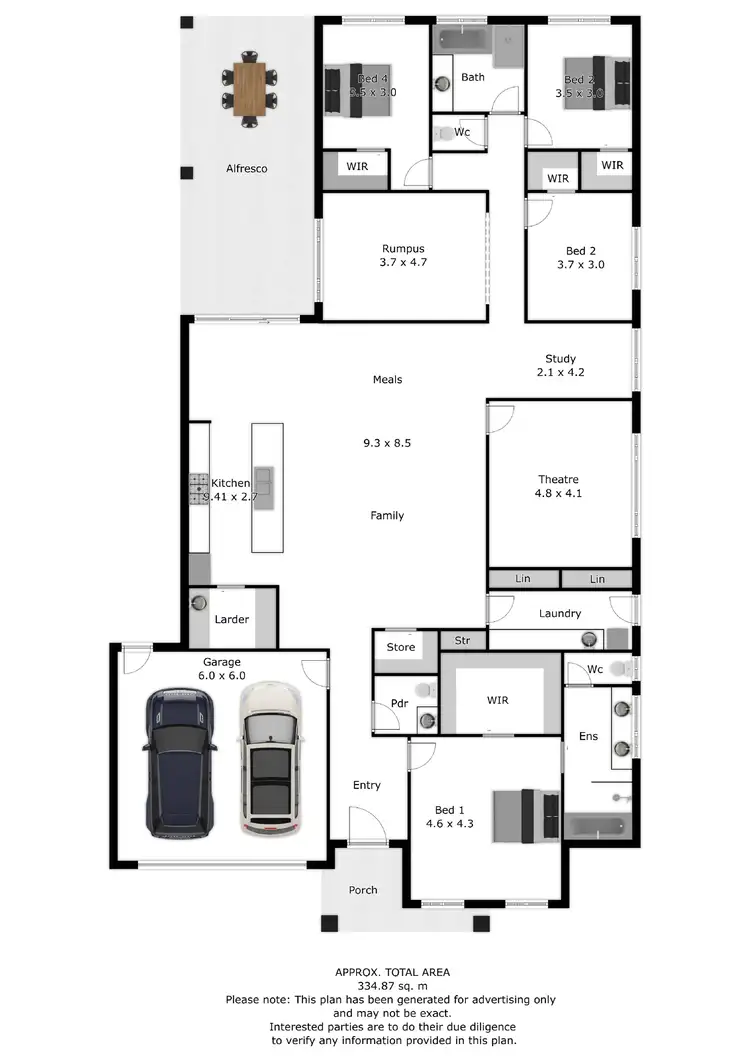 Floorplan of Homely house listing, 12 Goldsworthy Street, Springdale Heights NSW 2641