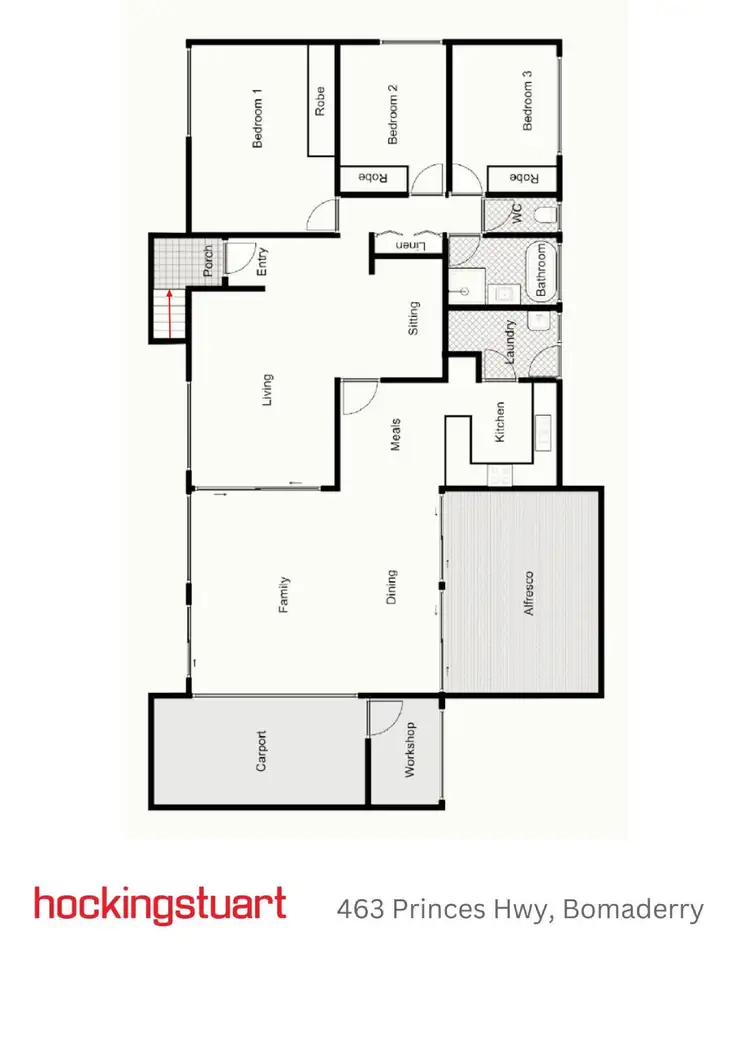 Floorplan of Homely house listing, 463 Princes Highway, Bomaderry NSW 2541