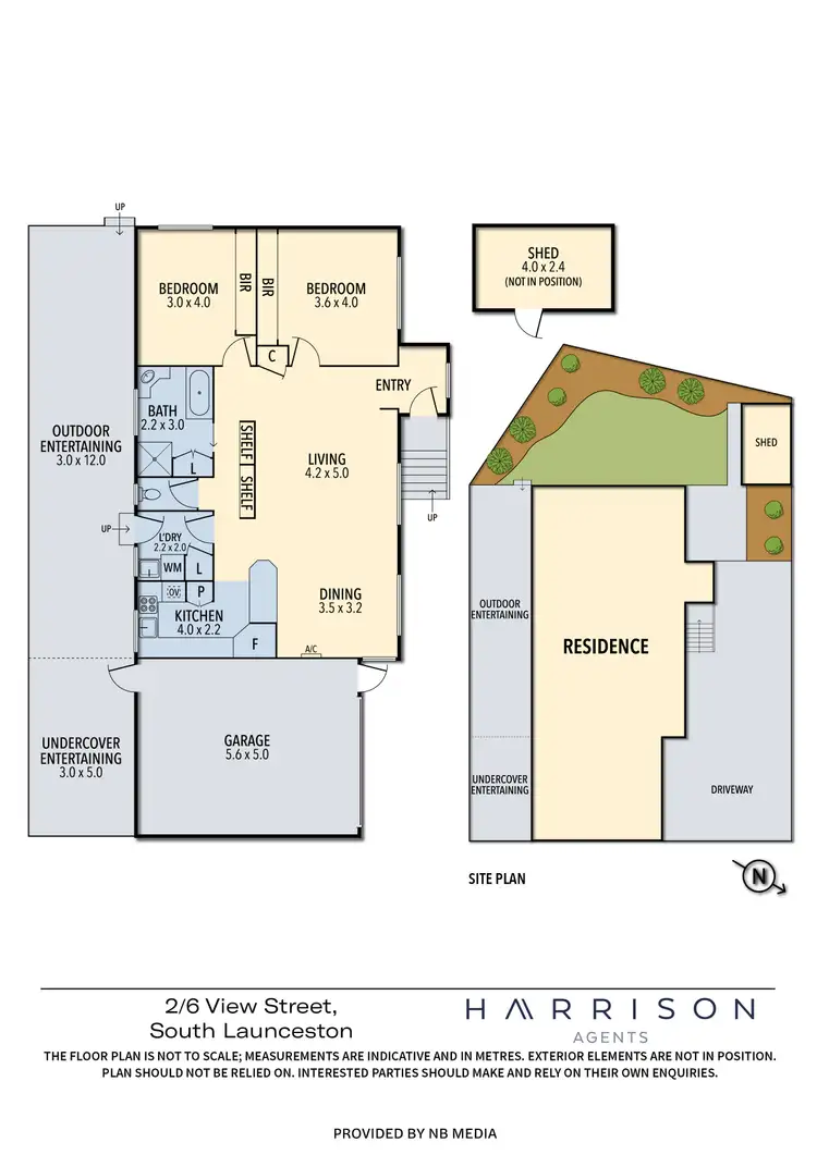 Floorplan of Homely unit listing, 2/6A View Street, South Launceston TAS 7249