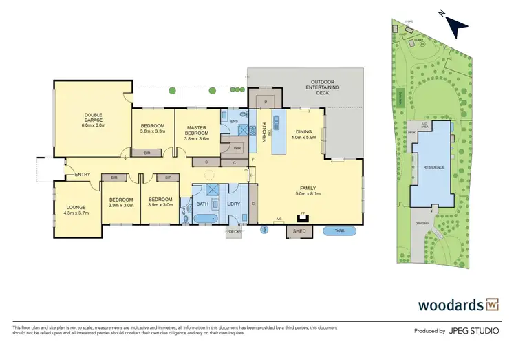 Floorplan of Homely house listing, 49 Dalton Street, Gisborne VIC 3437