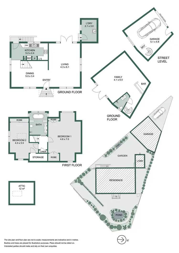 Floorplan of Homely house listing, 1 Dunbar Street, Watsons Bay NSW 2030