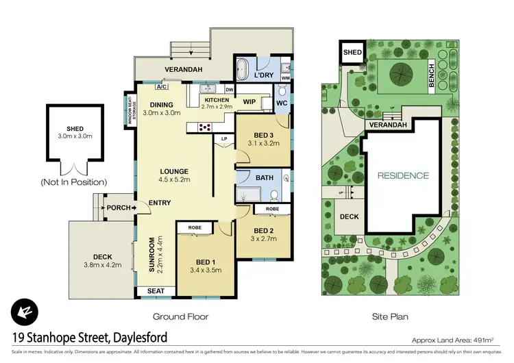 Floorplan of Homely house listing, 19 Stanhope Street, Daylesford VIC 3460