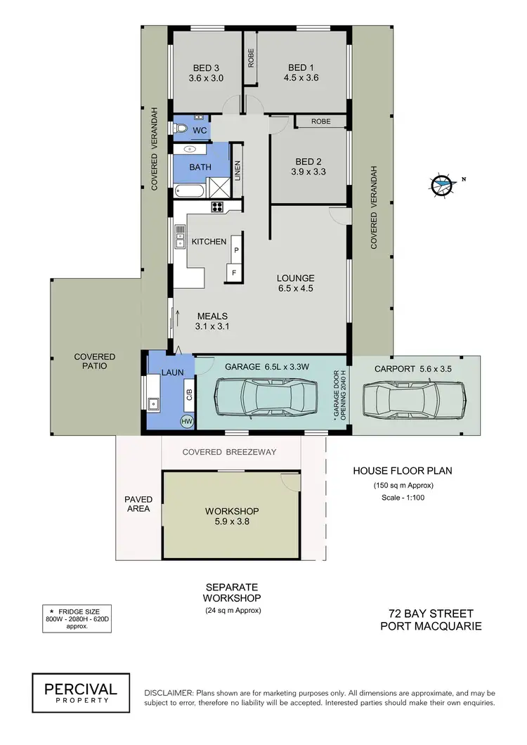 Floorplan of Homely house listing, 72 Bay Street, Port Macquarie NSW 2444