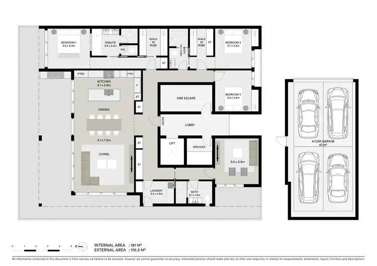 Floorplan of Homely apartment listing, 702/50-52 William Street, Port Macquarie NSW 2444