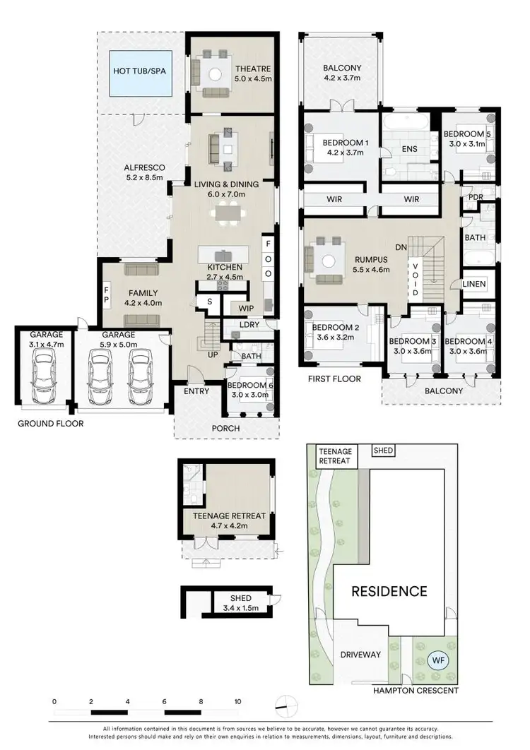 Floorplan of Homely house listing, 52 Hampton Crescent, Prospect NSW 2148